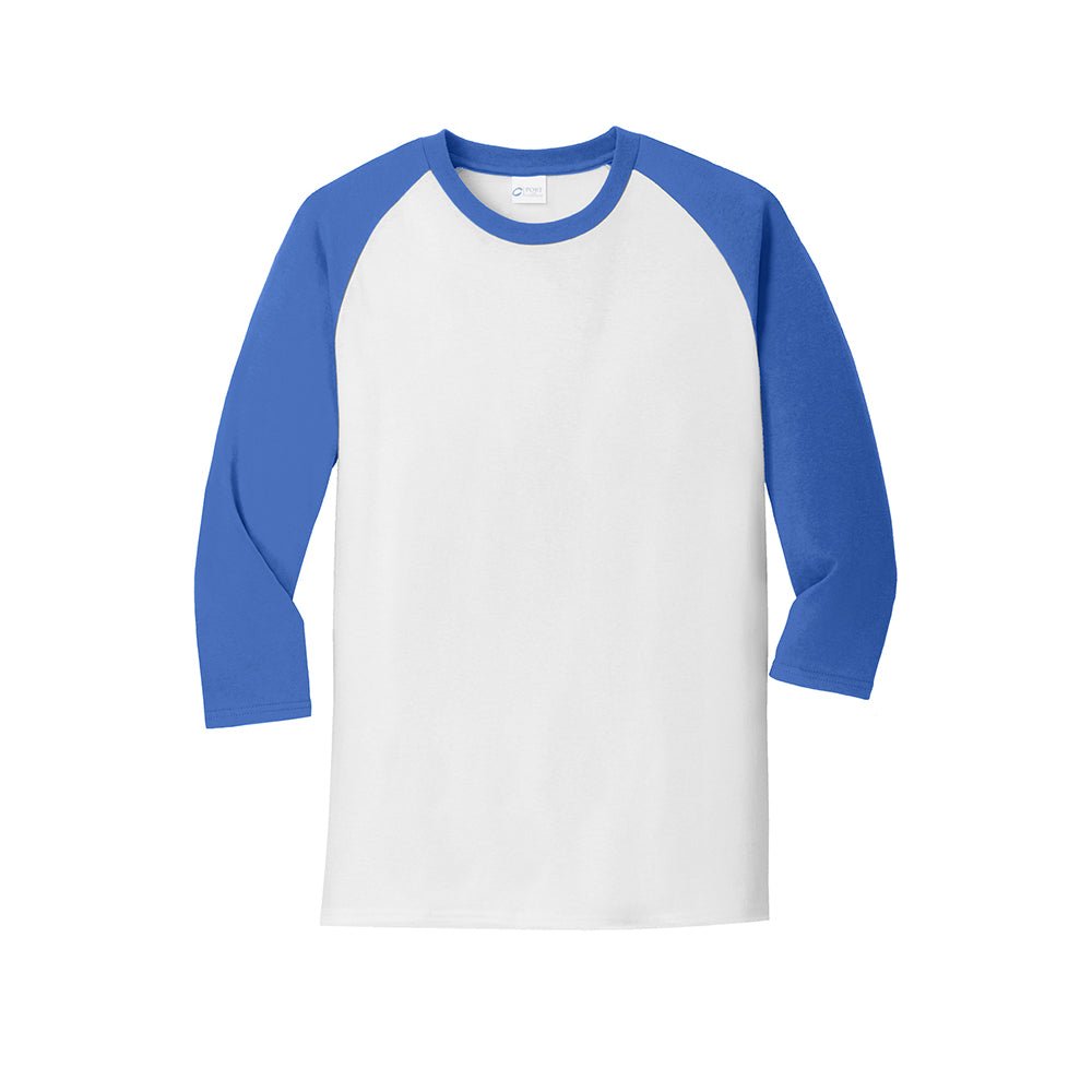 Port & Company PC55RS Eco - Friendly Cotton Blend Raglan T-Shirt - Gorvex.com