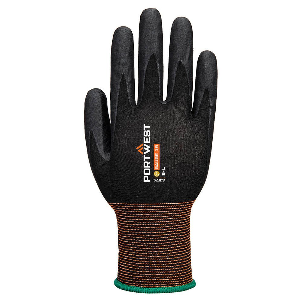 Portwest A374 GP Series 18 - mil Latex - Free Micro - Foam Nitrile Gloves - Gorvex.com