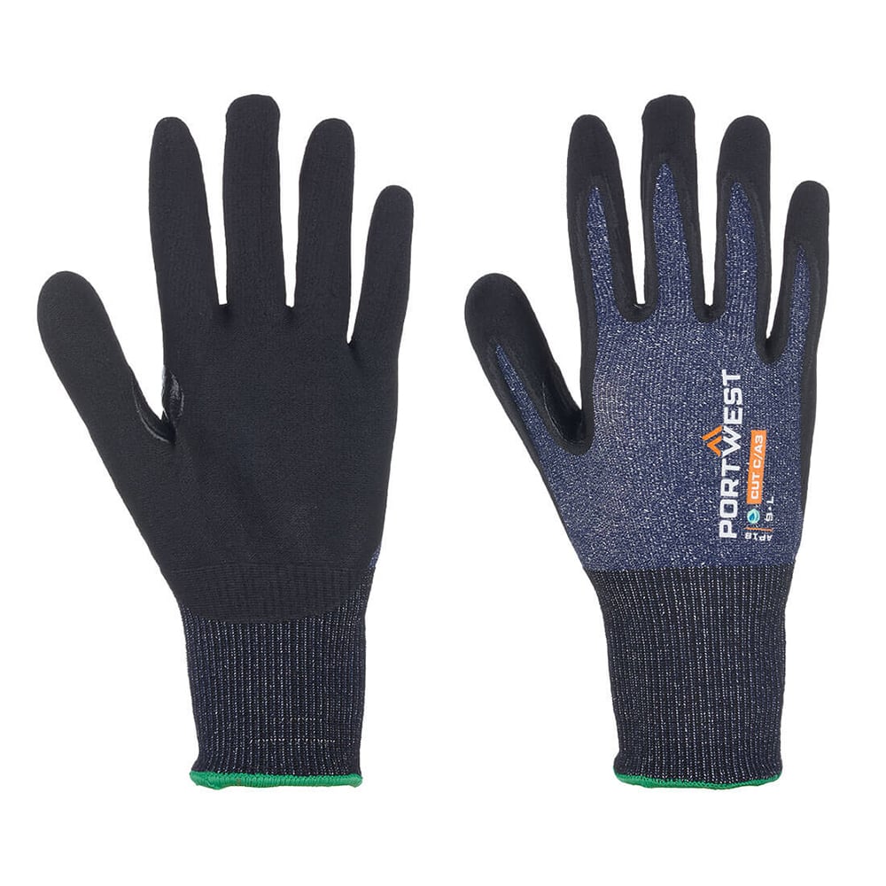 Portwest AP18 SG MR15 Eco - Friendly Cut Level A3 Micro Foam Glove, 1 dozen (12 pairs) - Gorvex.com