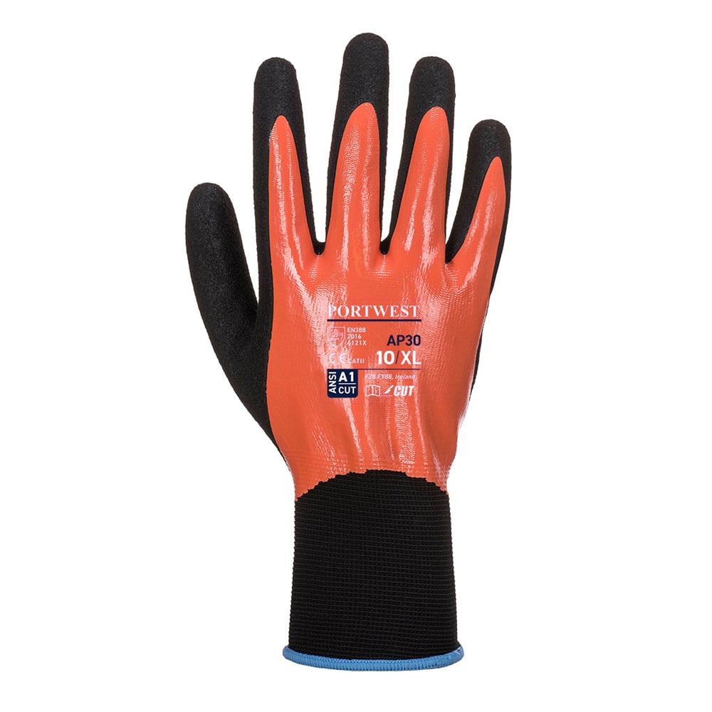 Portwest AP30 Series Nitrile Coated Dermi Pro Gloves, 1 pair - Gorvex.com