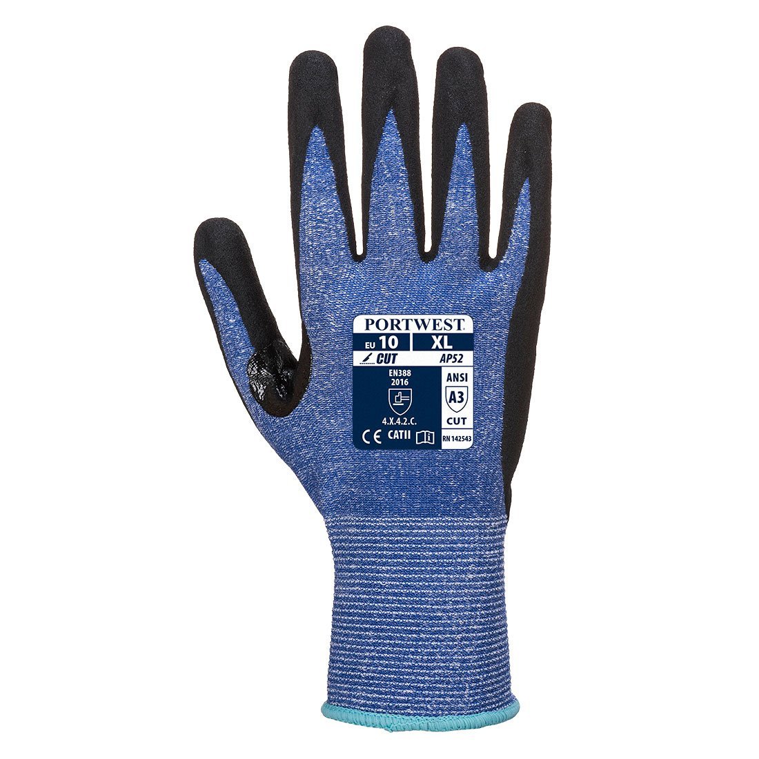 Portwest AP52 Series Sandy Finish Coated, Dexti Cut Ultra Gloves, 1 pair - Gorvex.com