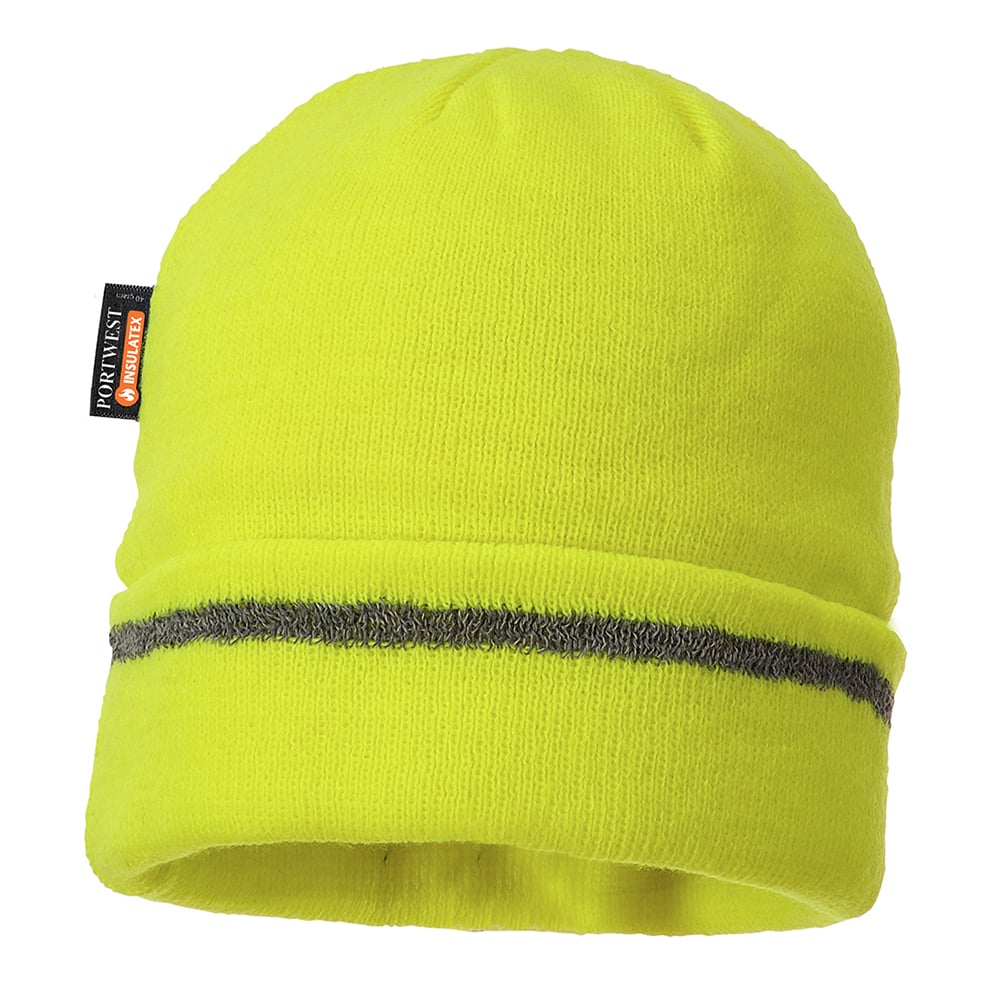 Portwest B023 Knit Beanie with Reflective Trim - Gorvex.com