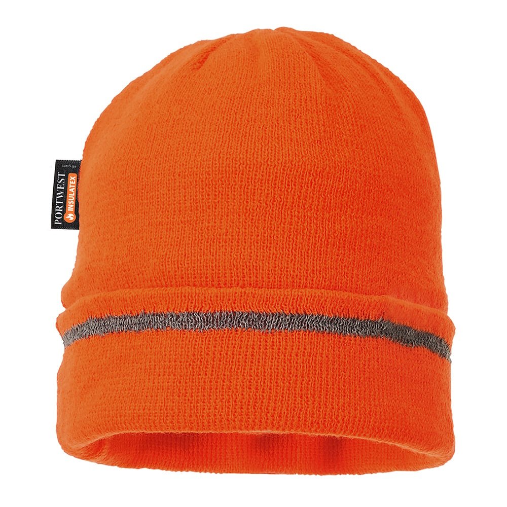 Portwest B023 Knit Beanie with Reflective Trim - Gorvex.com