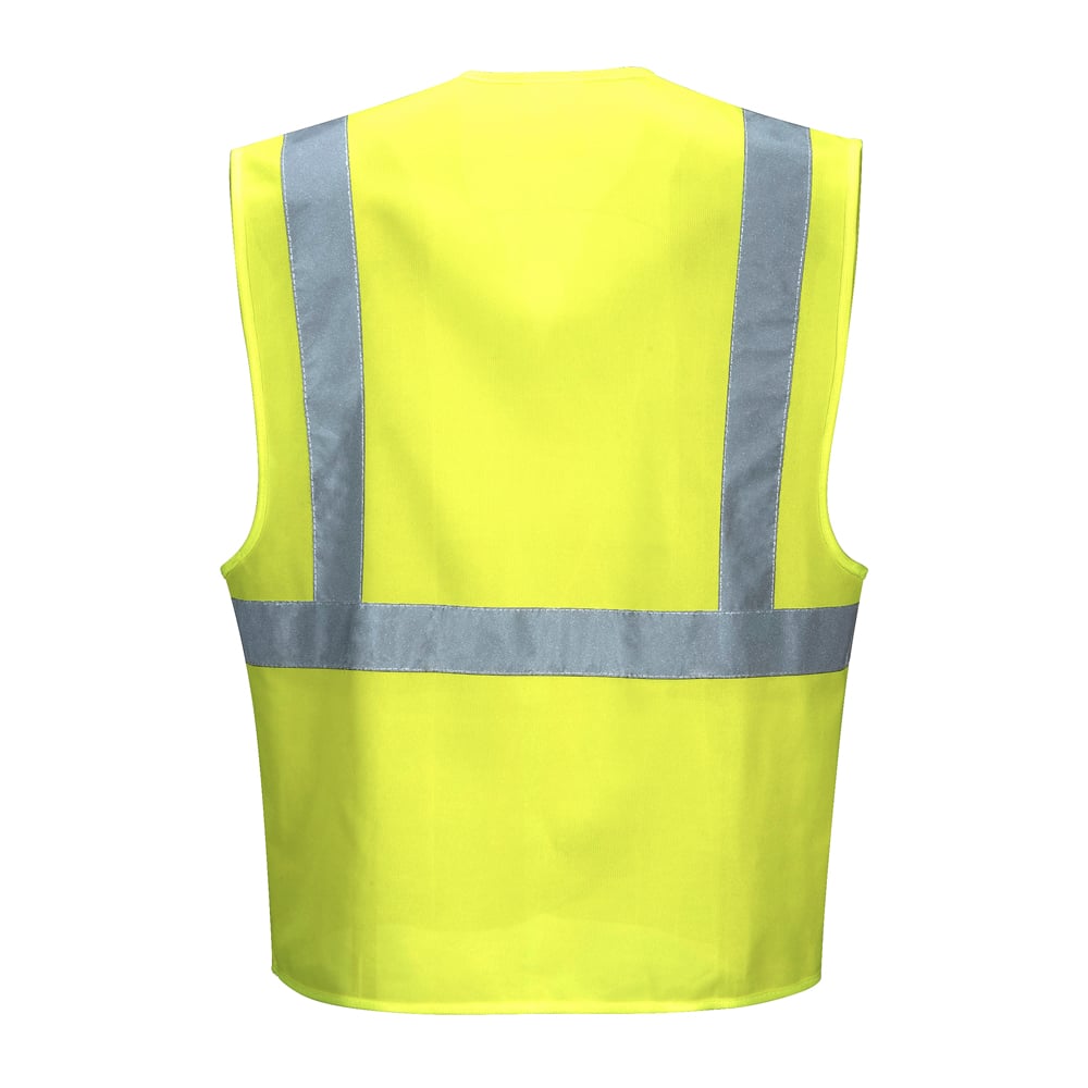 Portwest C472 Hi Vis One Band and Brace Vest with Single Stripe Tape - Gorvex.com