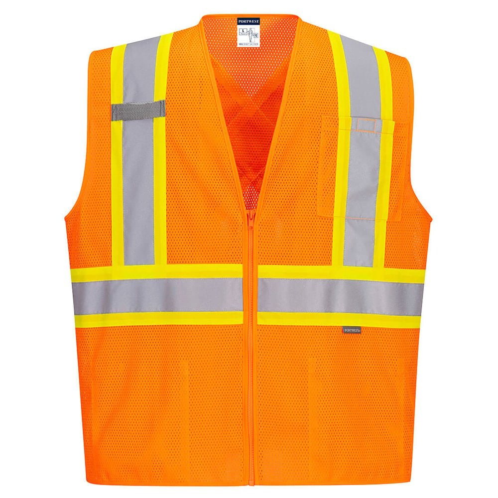 Portwest CA101 Class 2 X - Back Safety Vest with Contrast Tape - Gorvex.com