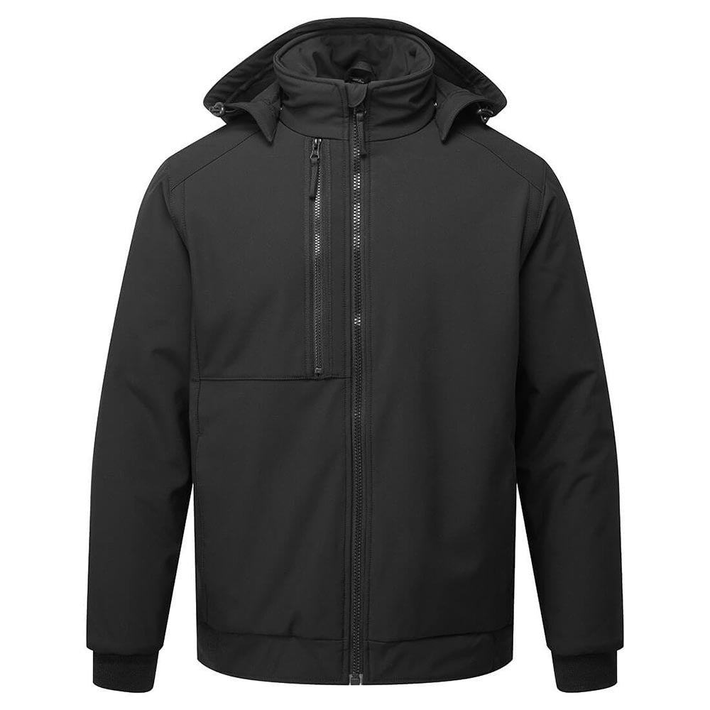 Portwest CD874 WX2™ Eco - Friendly Insulated Hooded Softshell Jacket - Gorvex.com