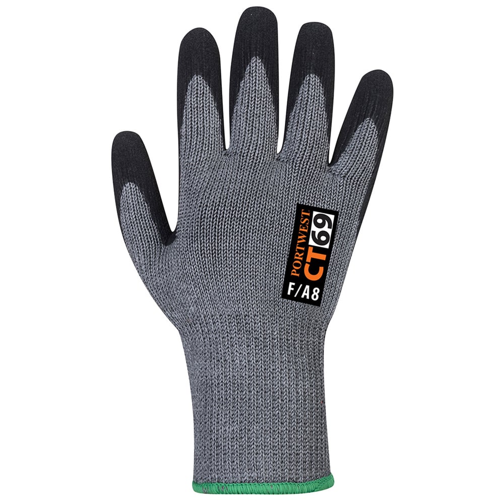 Portwest CT69 CT Series Cut Level A8 Nitrile Foam Gloves, 1 pair - Gorvex.com