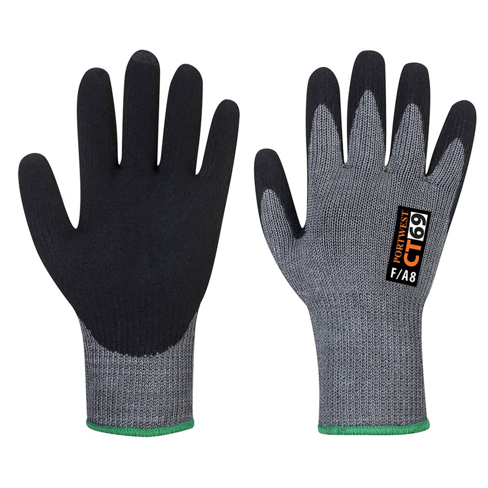 Portwest CT69 CT Series Cut Level A8 Nitrile Foam Gloves, 1 pair - Gorvex.com