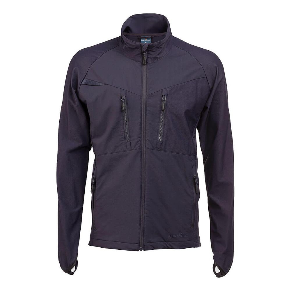 Portwest DX4 Lightweight Stretch Full - Zip Jacket with Raglan Sleeves - Gorvex.com