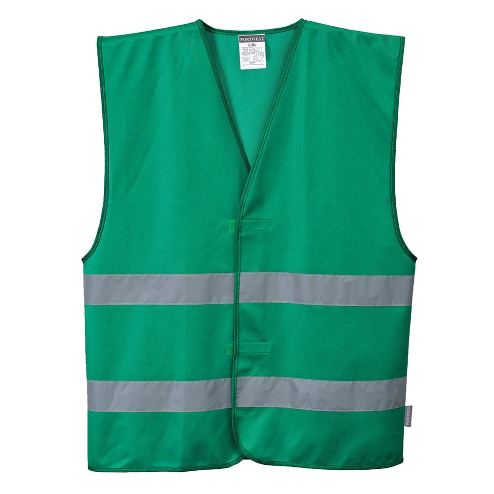 Portwest F474 Iona Enhanced Visibility Vest with Hook & Loop Closure - Gorvex.com