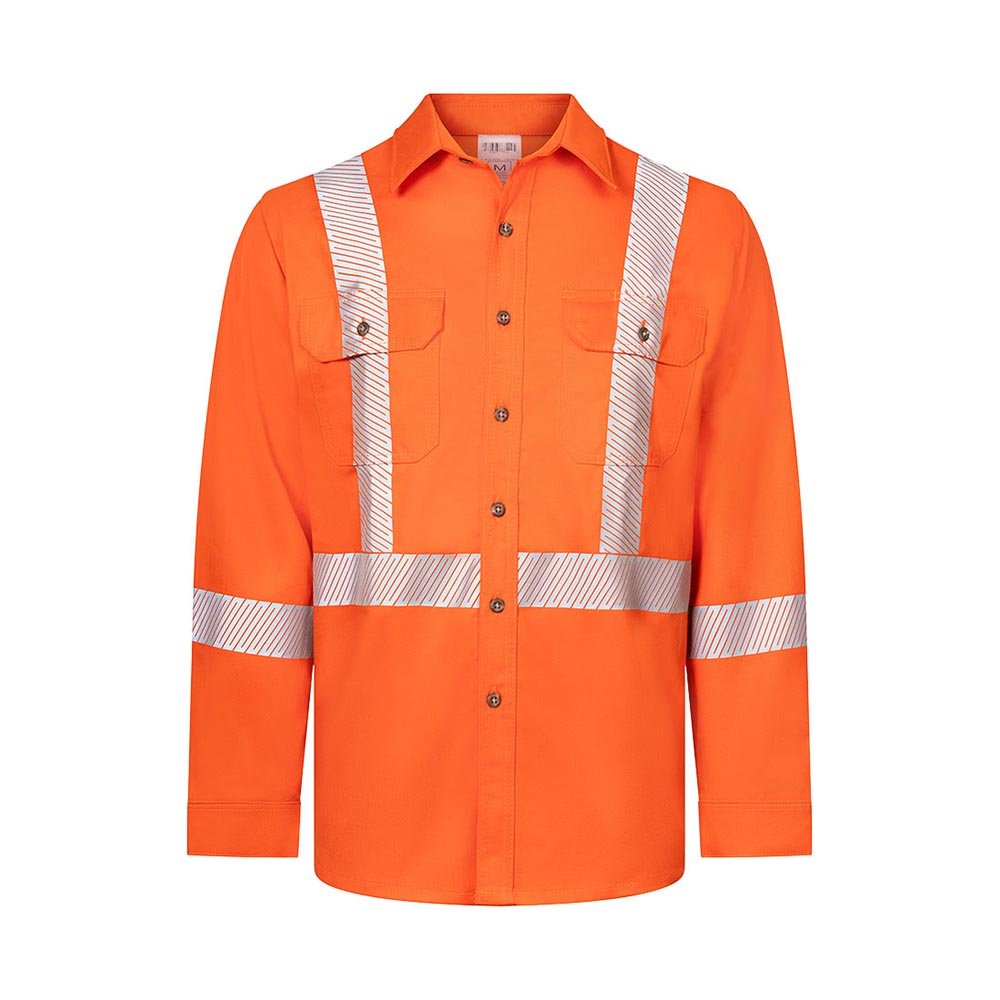 Portwest IUS652 Ultrasoft FR Deluxe Segmented Work Shirt - Gorvex.com
