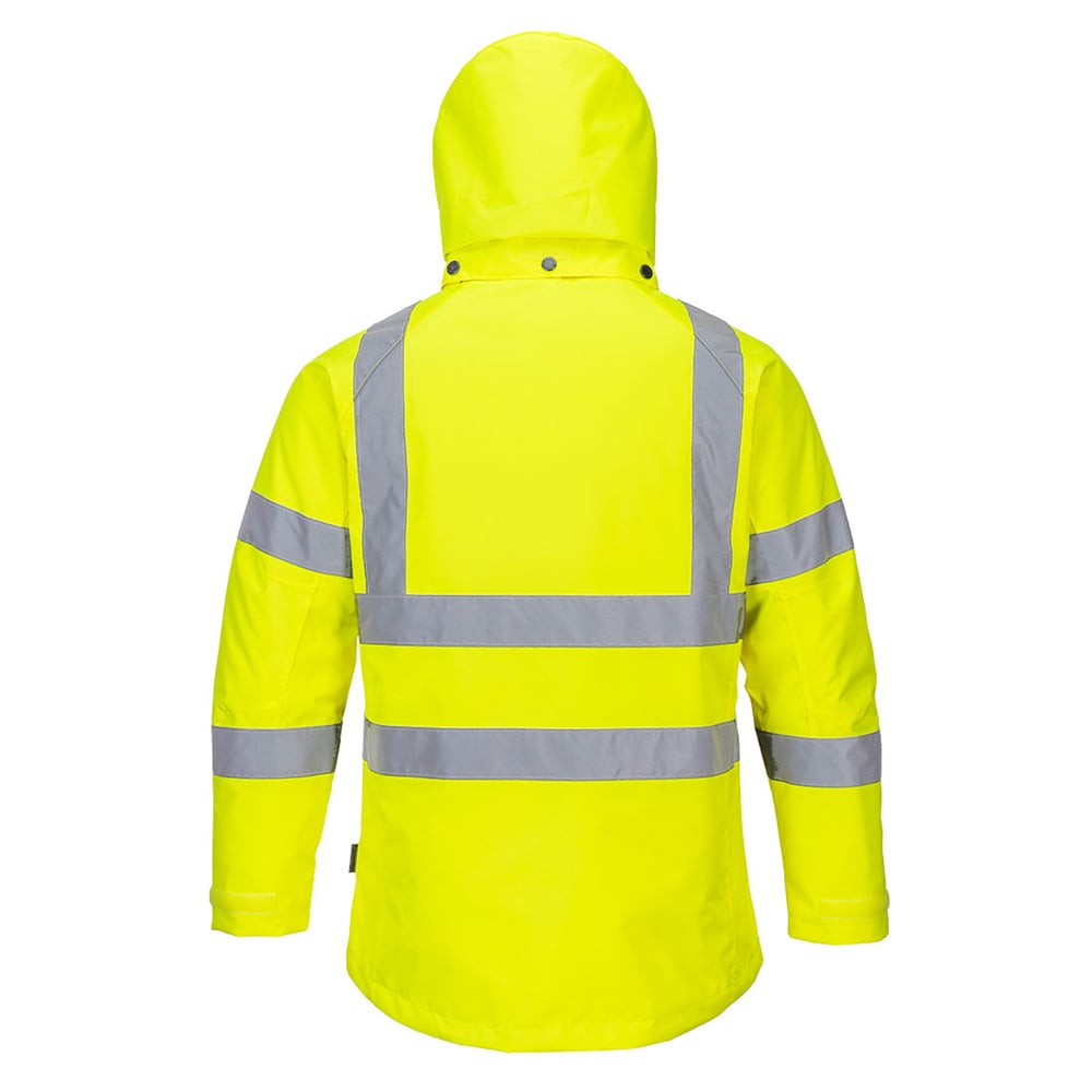 Portwest LW74 Series Class 3 Ladies Hi Vis Waterproof Winter Jacket - Gorvex.com