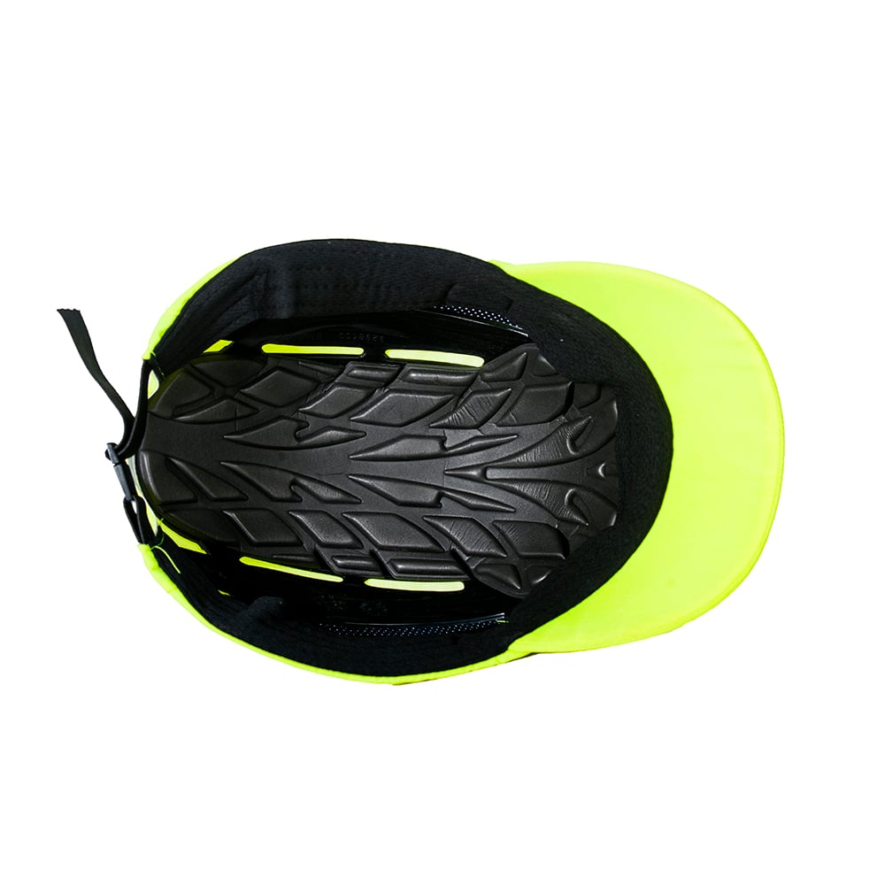 Portwest PS59 AirTech Hi Vis Bump Cap with Buckle Adjustment, Hi Vis Yellow - Gorvex.com