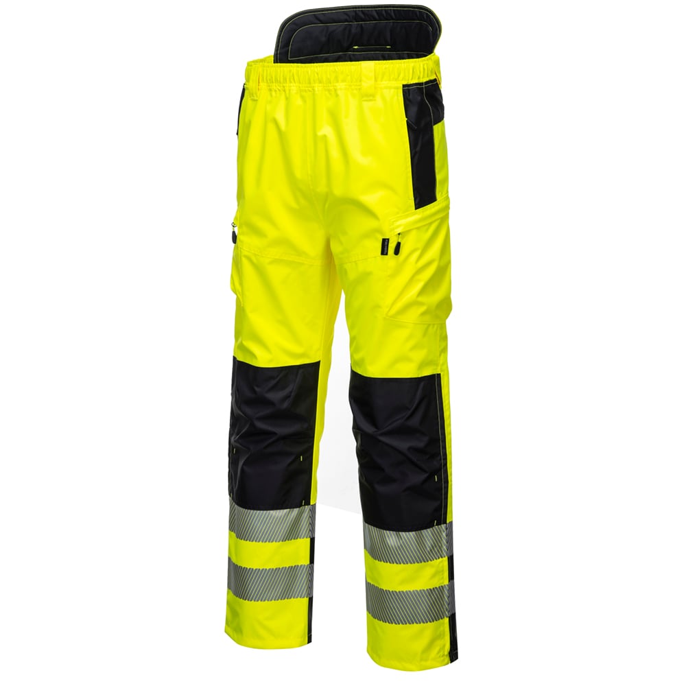 Portwest PW342 Class E Hi Vis Extreme pants , HiVisTex Segment Tape - Gorvex.com