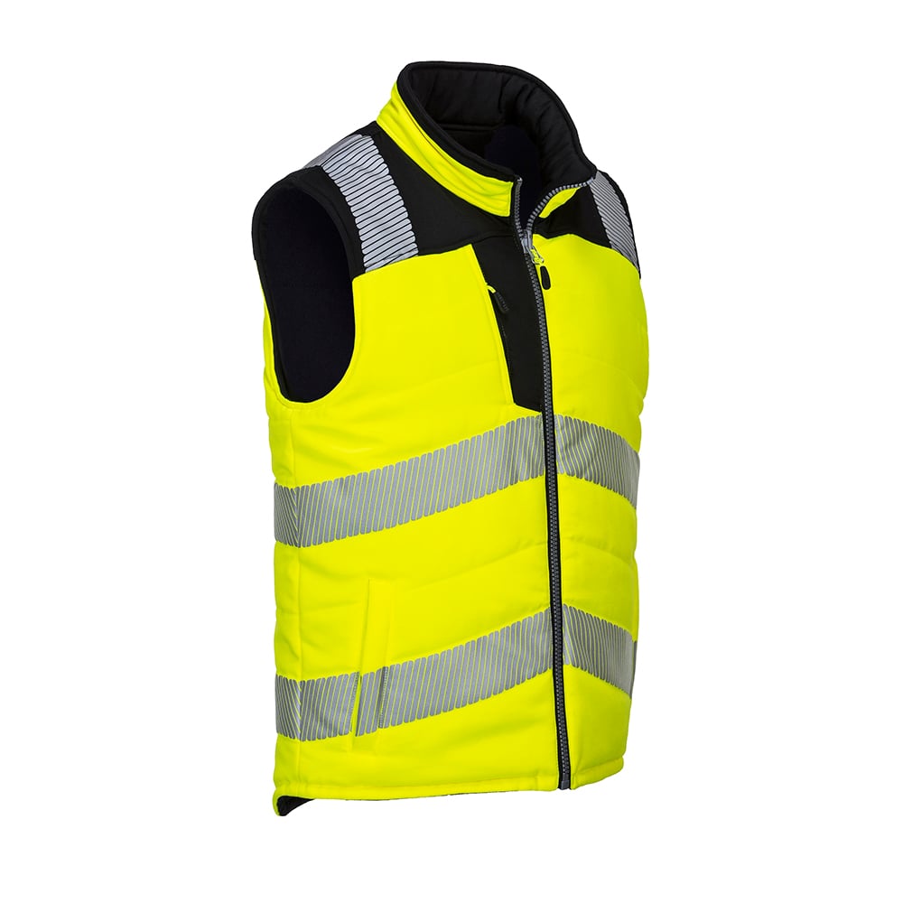 Portwest PW374 Hi Vis Reversible Bodywarmer - Gorvex.com