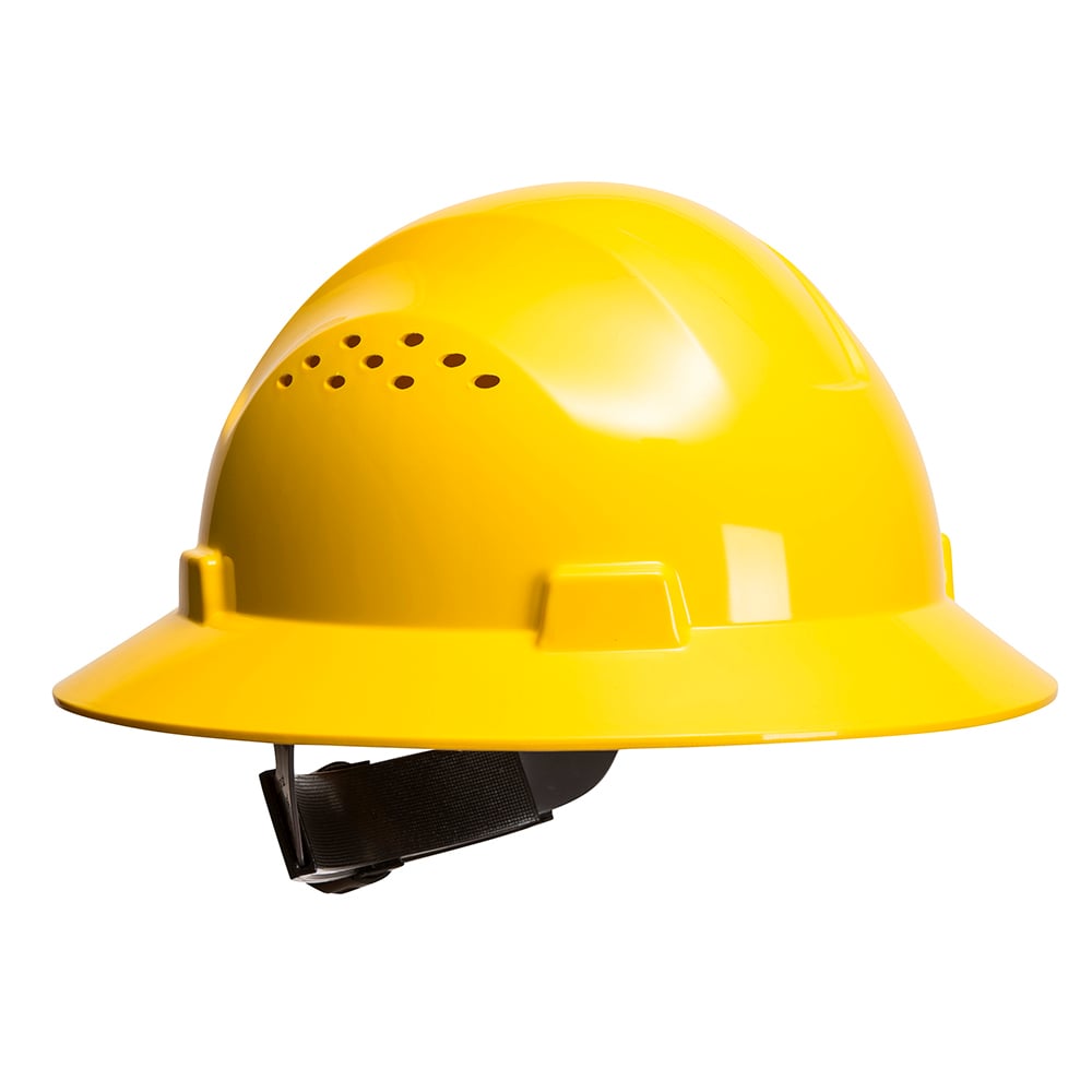 Portwest PW52 Full Brim Future 4 Pt. Ratchet Vented Hard Hat - Gorvex.com