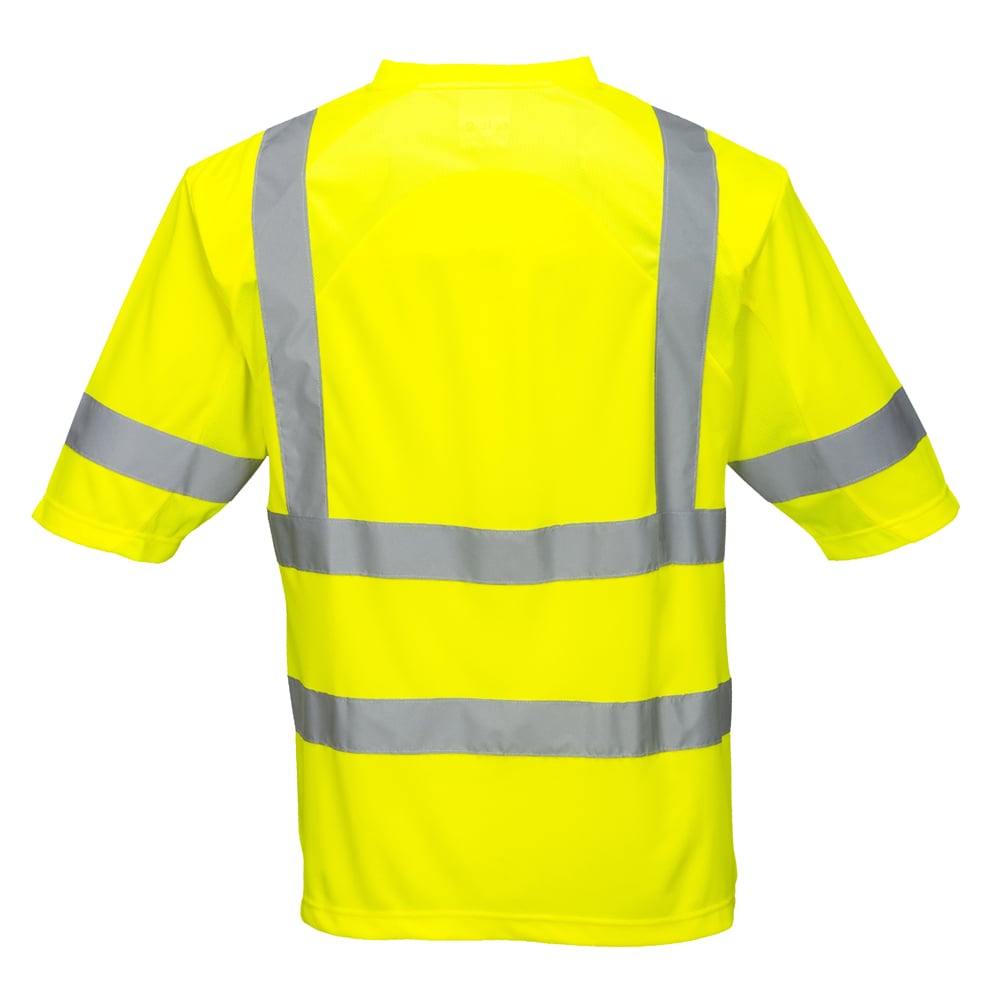 Portwest S397 Series Class 3 Mesh Panel T-Shirt with Mesh Panels - Gorvex.com