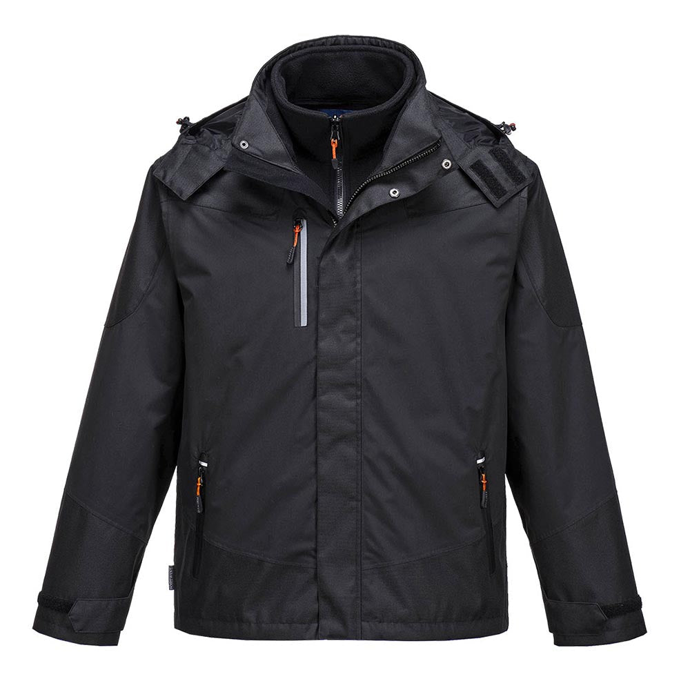 Portwest S553 Radial 3 - in - 1 Jacket with Water Resistant Zippers - Gorvex.com