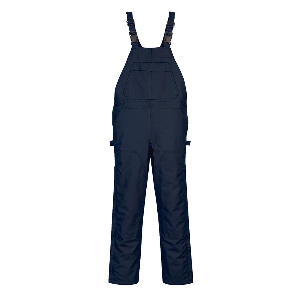 Portwest UFR49 FR Duck Quilt Lined Bib Overall with 12 Pockets - Gorvex.com