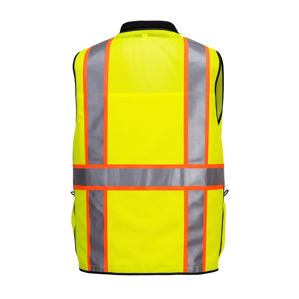 Portwest US376 Hi Vis Expert Pro Surveyor's Vest with 9 Pockets - Gorvex.com