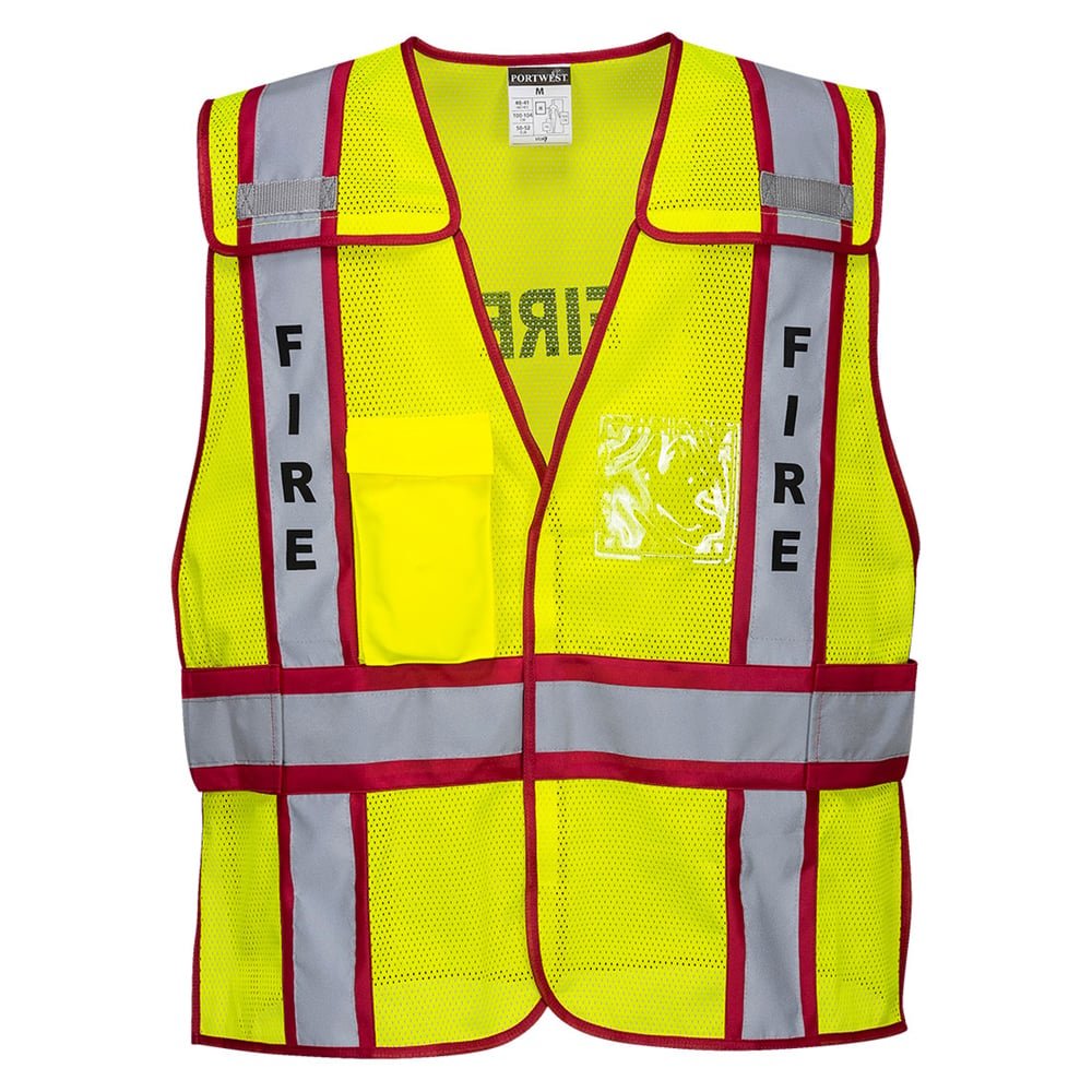 Portwest US387 Hi Vis Public Safety Breakaway Vest with Radio Pocket - Gorvex.com