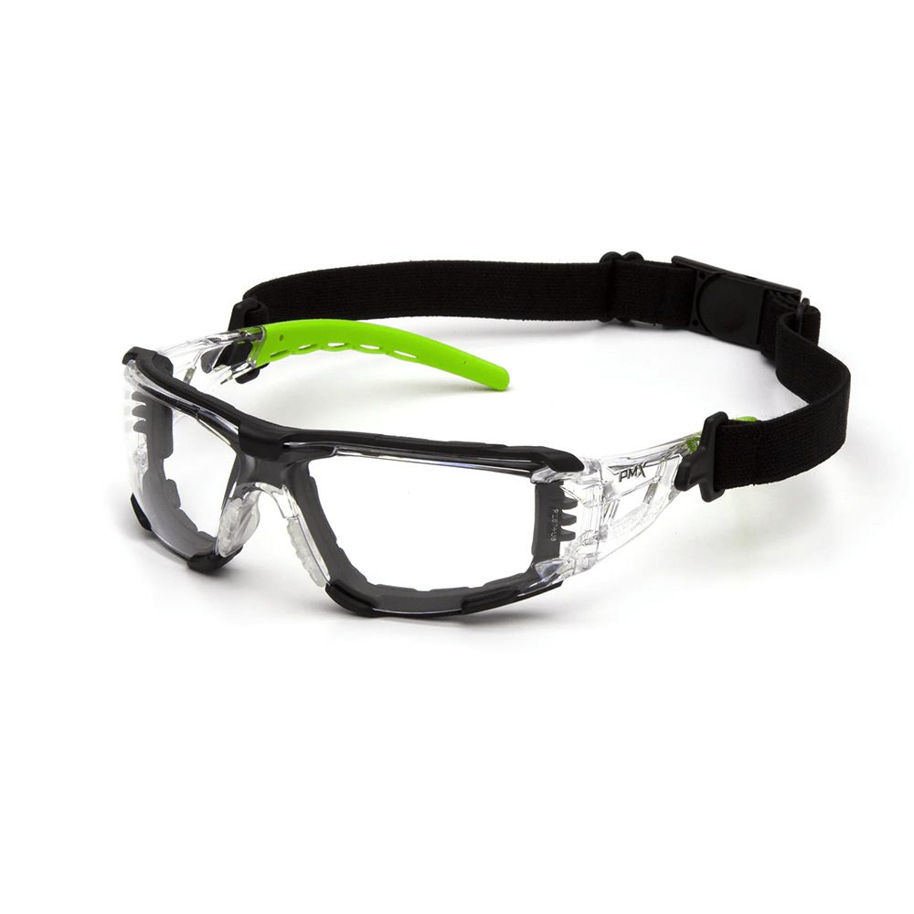 Pyramex Fyxate Safety Glasses with Foam Padding, 1 pair - Gorvex.com
