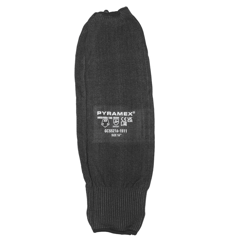 Pyramex GCS52 HPPE A5 Cut 16" Sleeve with Elastic Cuff - Gorvex.com