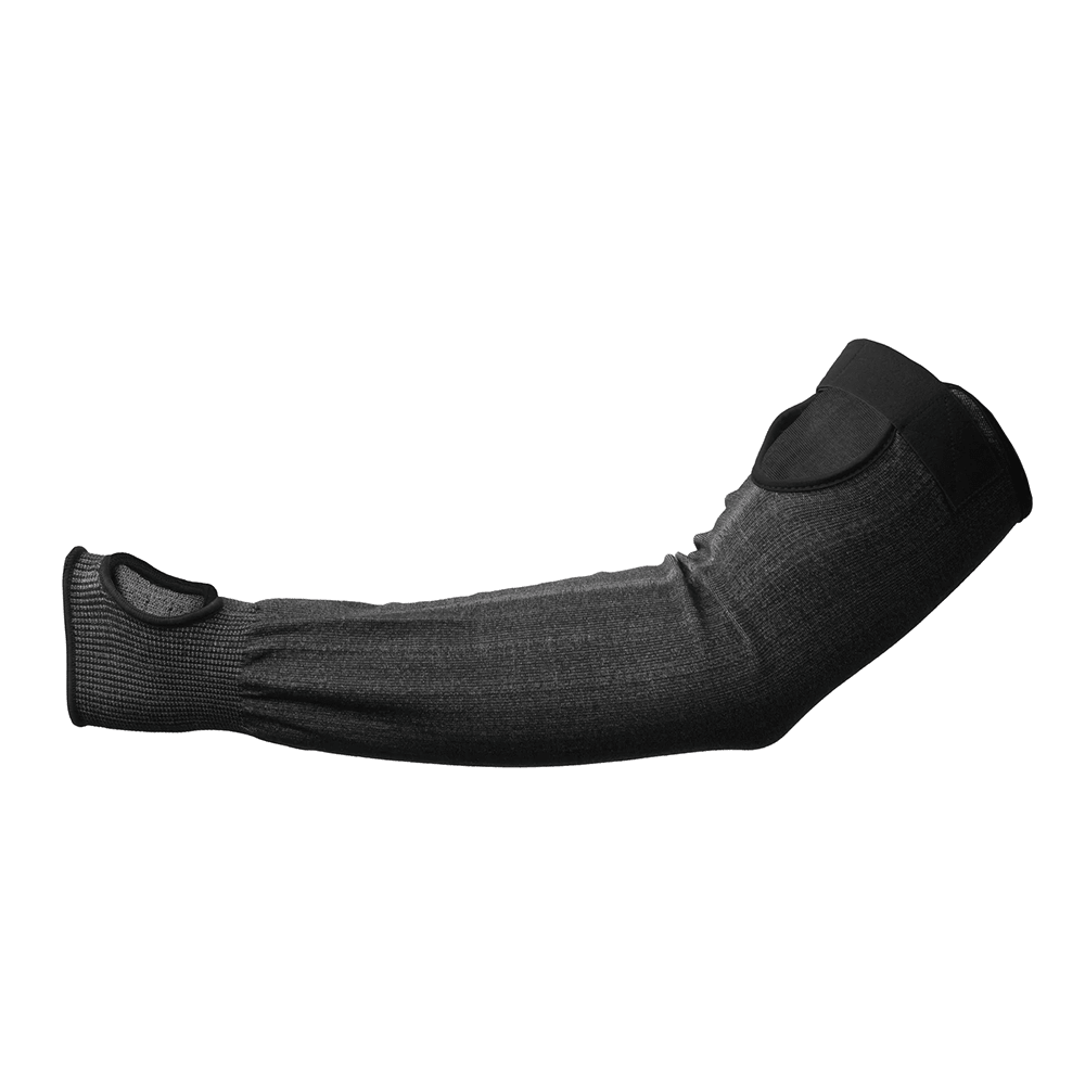 Pyramex GCS52 HPPE A5 Cut 18" Sleeve with Hook & Loop Cuff & Thumbhole - Gorvex.com