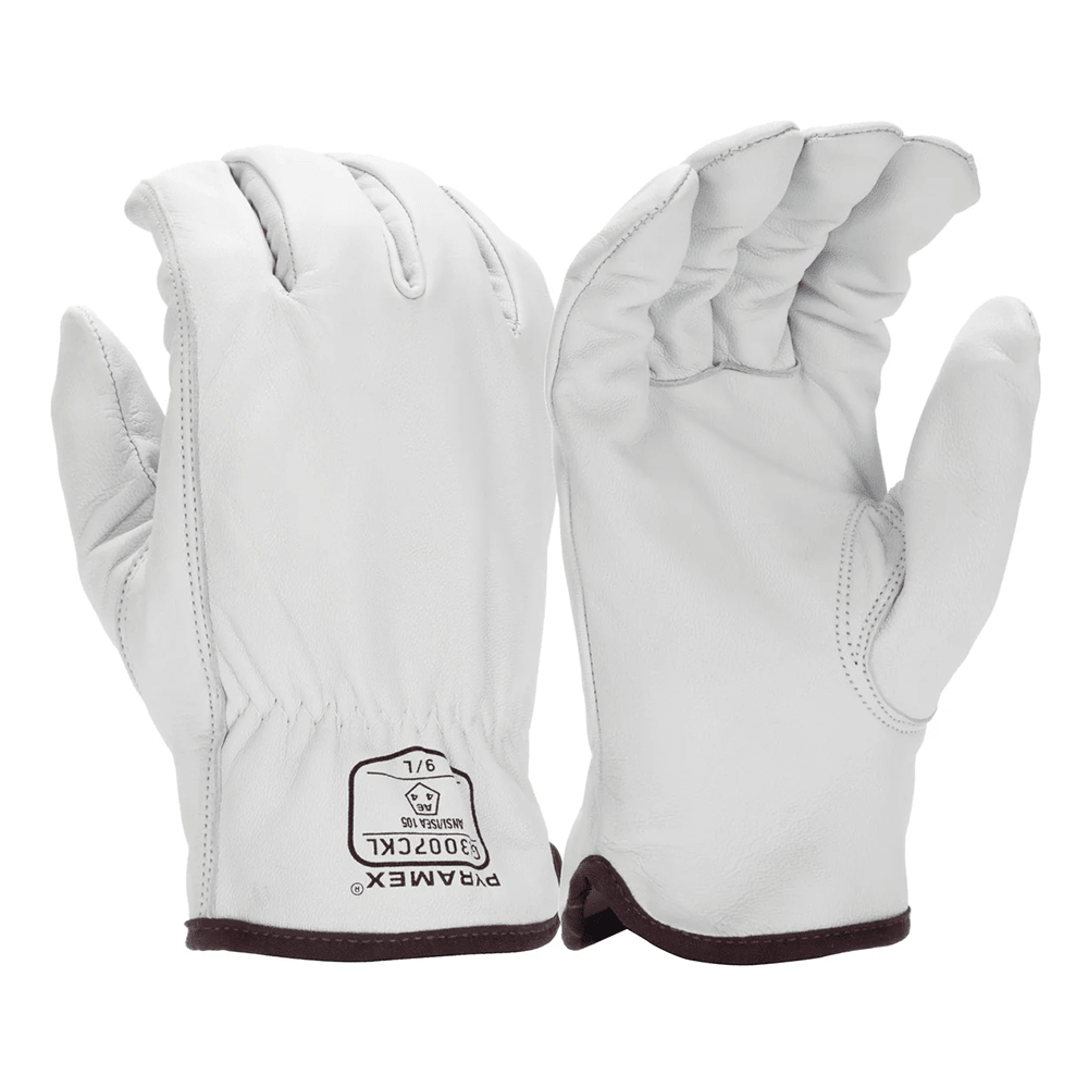 Pyramex GL3007CK Premium A6 Cut Goatskin Driver Gloves with HPPE Liner, 1 pair - Gorvex.com