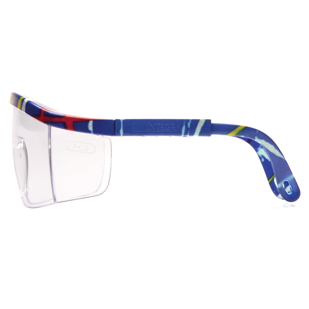 Pyramex Integra Safety Glasses, Colored Frames, 1 pair - Gorvex.com