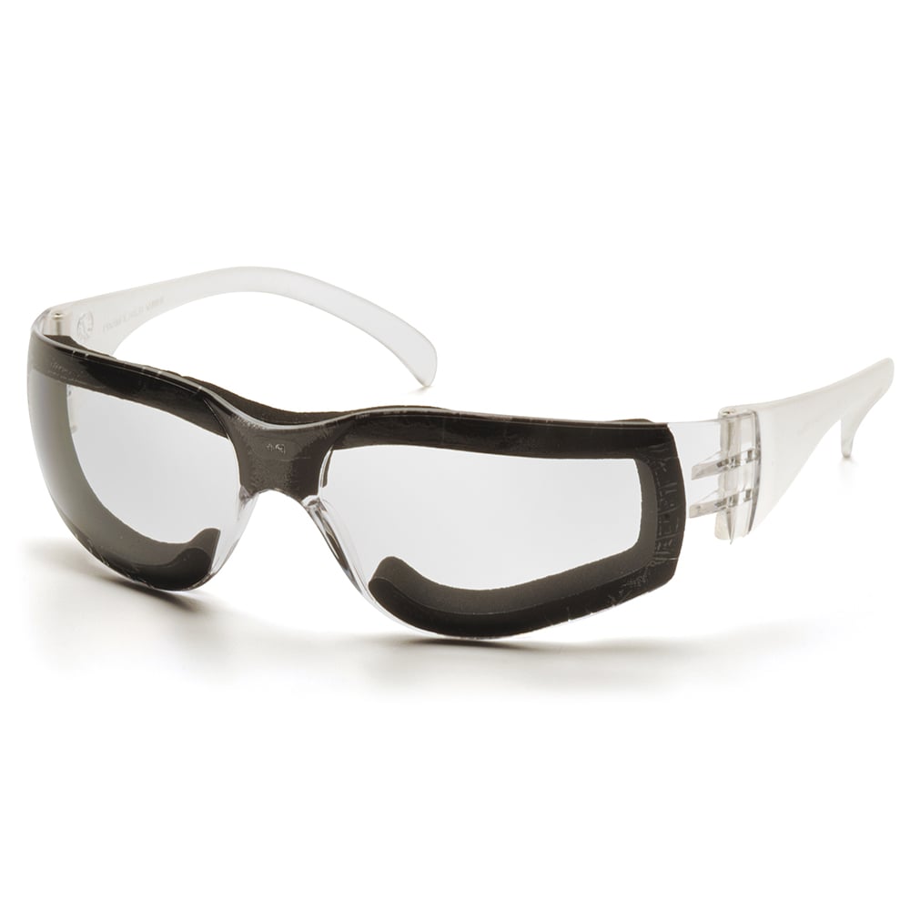Pyramex Intruder Safety Glasses with Full Foam Padding, 1 pair - Gorvex.com