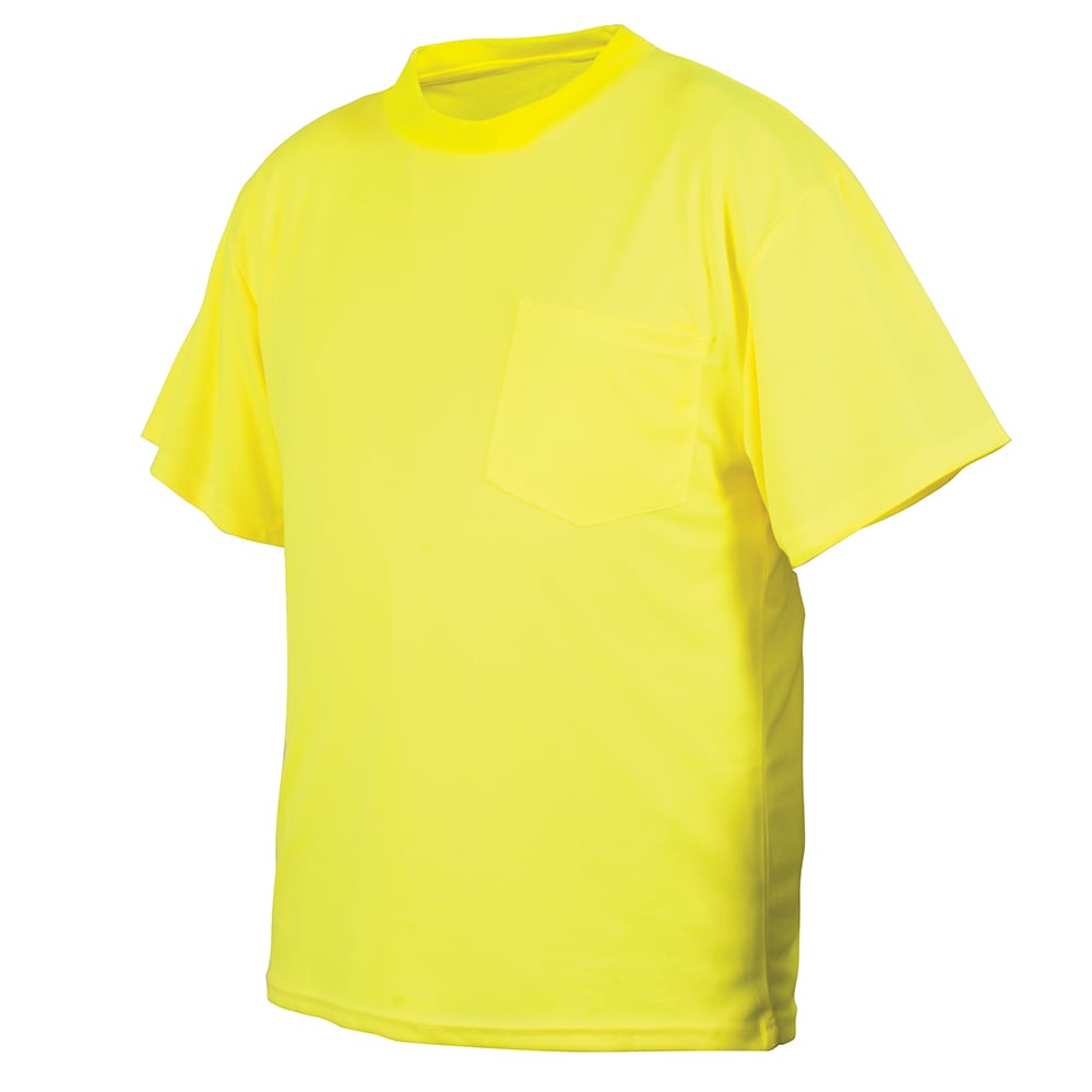Pyramex Lumen - X Hi - Vis Lime T-Shirt No Tape RTS21NS Series - Gorvex.com