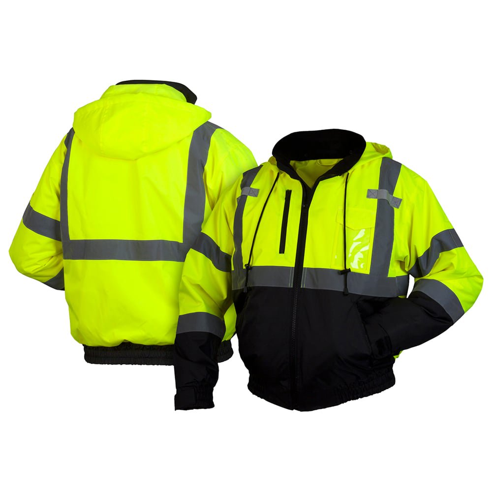Pyramex Lumen - X RJ31 Series Hi - Vis Bomber Jacket - Gorvex.com