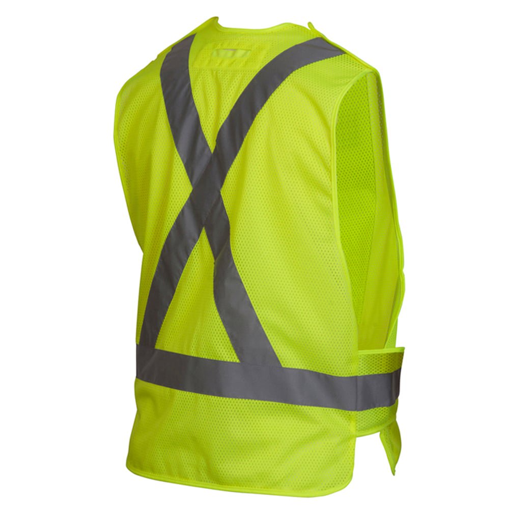Pyramex RCA25 Series Self Extinguishing Mesh Vest with Adjustable Waist - Gorvex.com