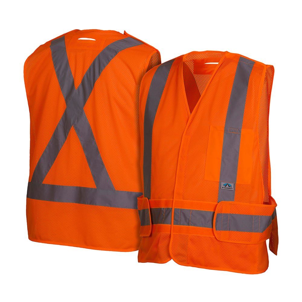 Pyramex RCA25 Series Self Extinguishing Mesh Vest with Adjustable Waist - Gorvex.com