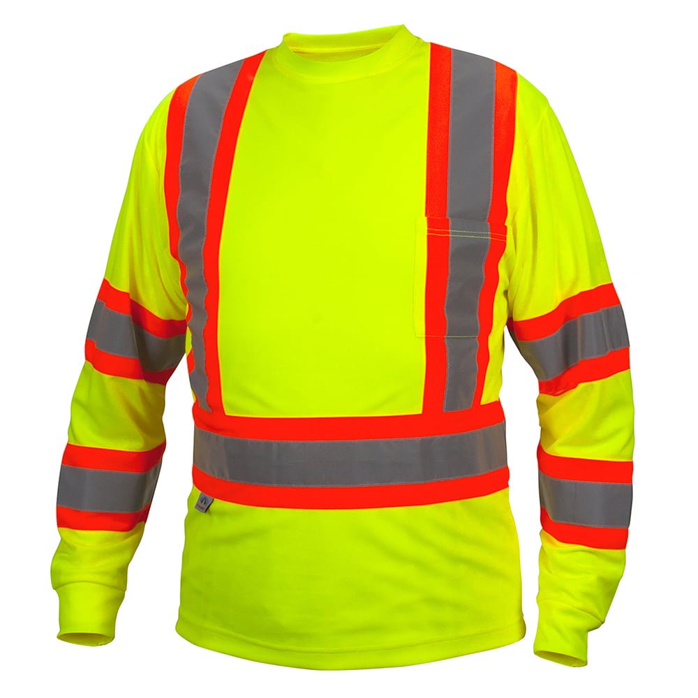 Pyramex RCLTS31 Series Long Sleeve Moisture - Wicking Shirt - Gorvex.com