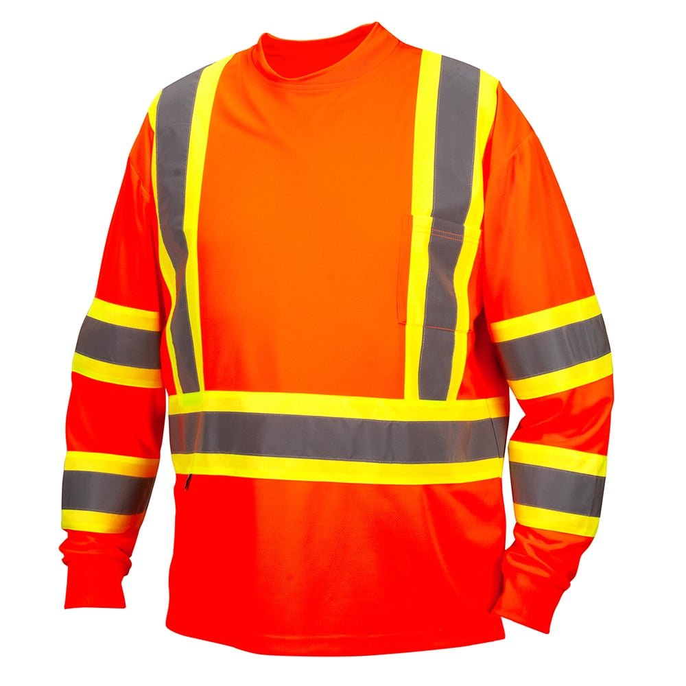 Pyramex RCLTS31 Series Long Sleeve Moisture - Wicking Shirt - Gorvex.com