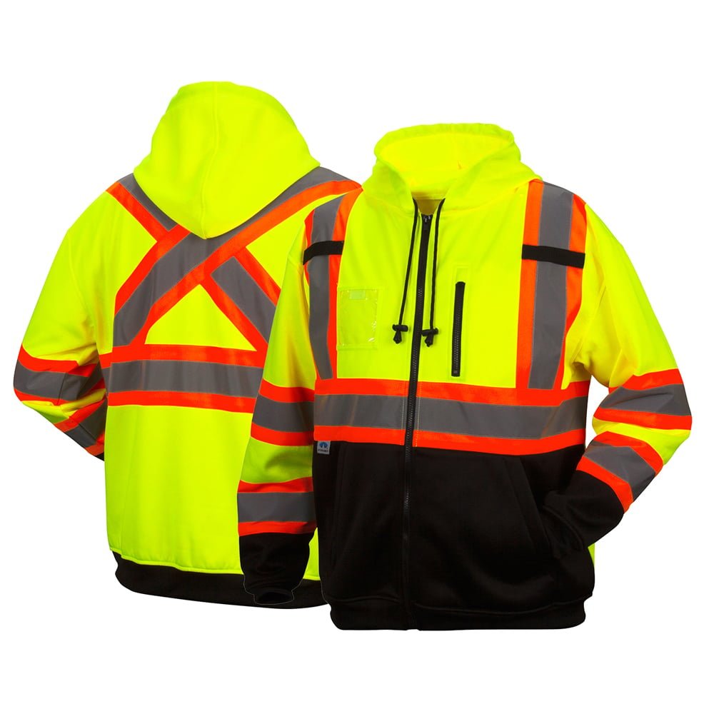 Pyramex RCSZH33 Canadian Premium Sweatshirt with Black Bottom - Gorvex.com