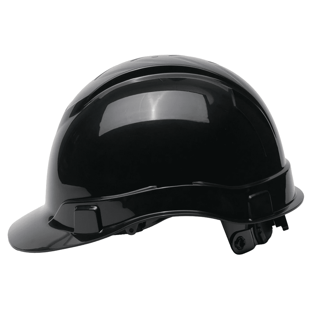 Pyramex Ridgeline Cap Style Hard Hat, 4 Pt Ratchet Suspension - Gorvex.com
