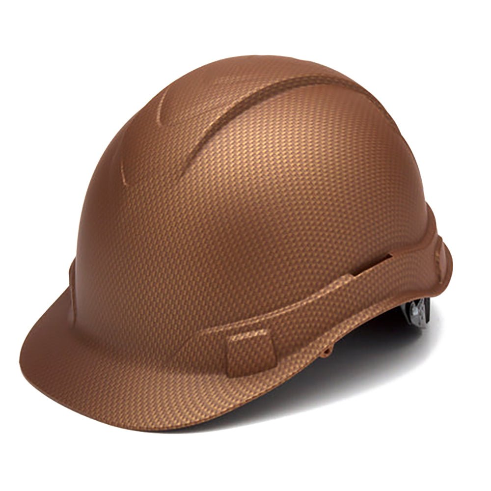 Pyramex Ridgeline Graphite Cap Style Hard Hat, 4 Pt Ratchet - Gorvex.com