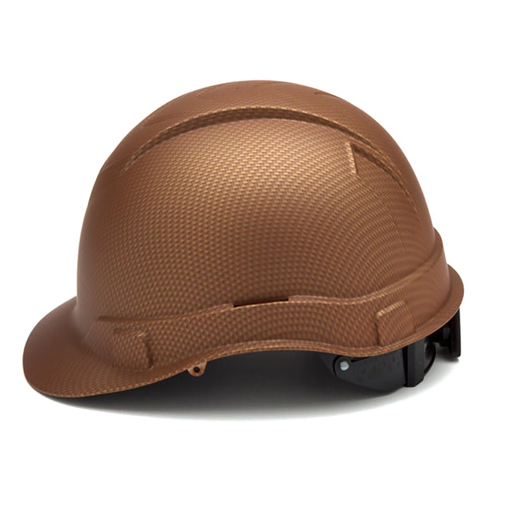 Pyramex Ridgeline Graphite Cap Style Hard Hat, 4 Pt Ratchet - Gorvex.com