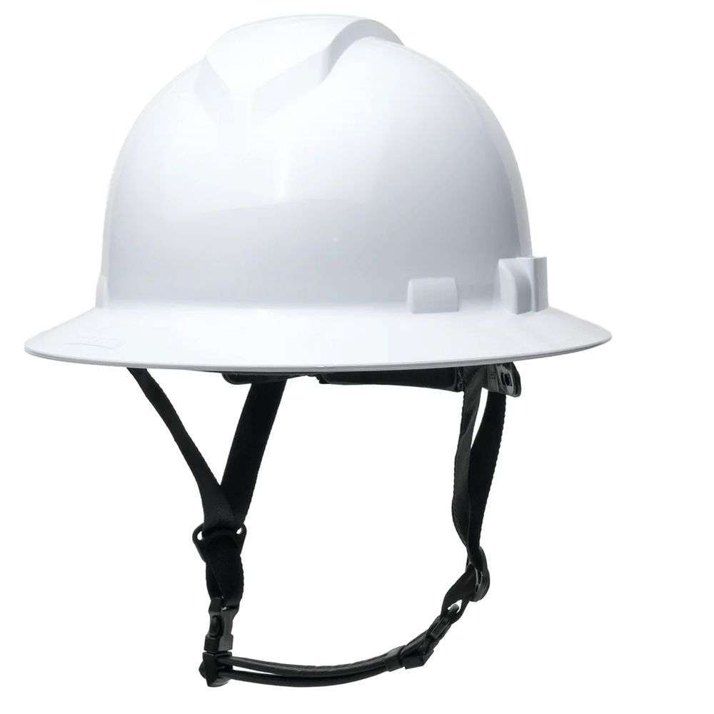 Pyramex Ridgeline T2 Type II Class E Full Brim Hard Hat, Non - Vented - Gorvex.com