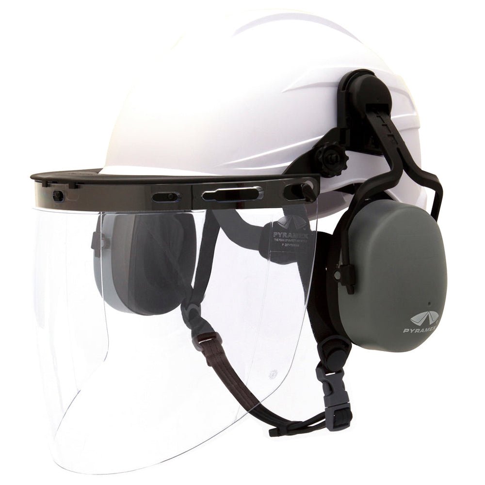 Pyramex Ridgeline XR7 Series 6 Pt Ratchet Hard Hat - Gorvex.com