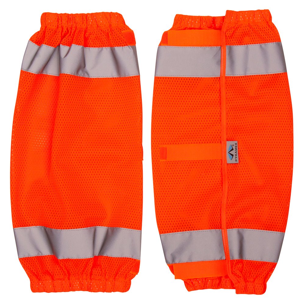 Pyramex RLG Series Non - Rated Hi Vis Leg Gaiters, 1 pair - Gorvex.com