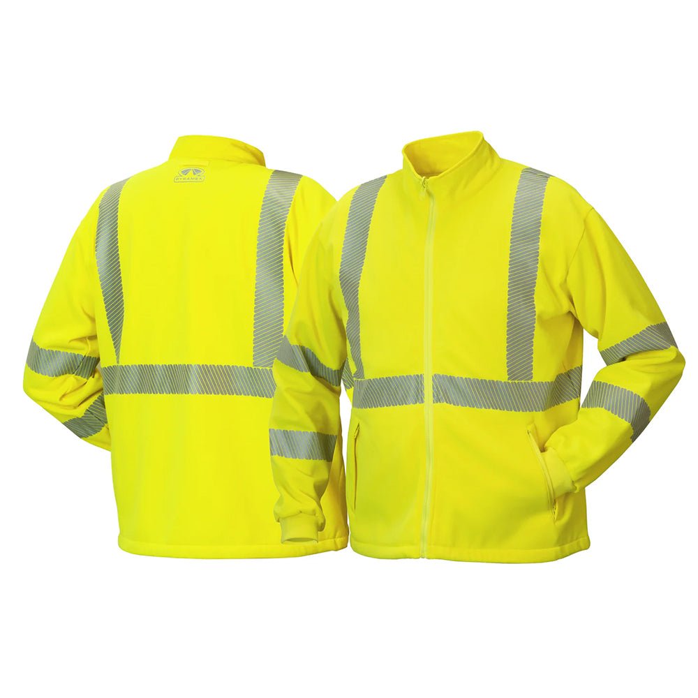 Pyramex RPB38 Class 3 Waterproof Reflective Parka with Hi - Vis Inner Jacket - Gorvex.com