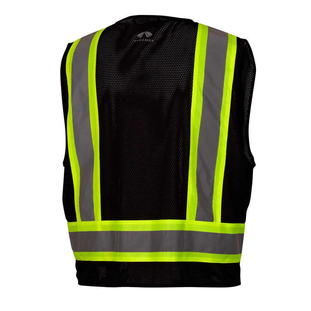 Pyramex RVZ24CP Class 2 Hi Vis Surveyor Vest with Clear Front Pocket - Gorvex.com