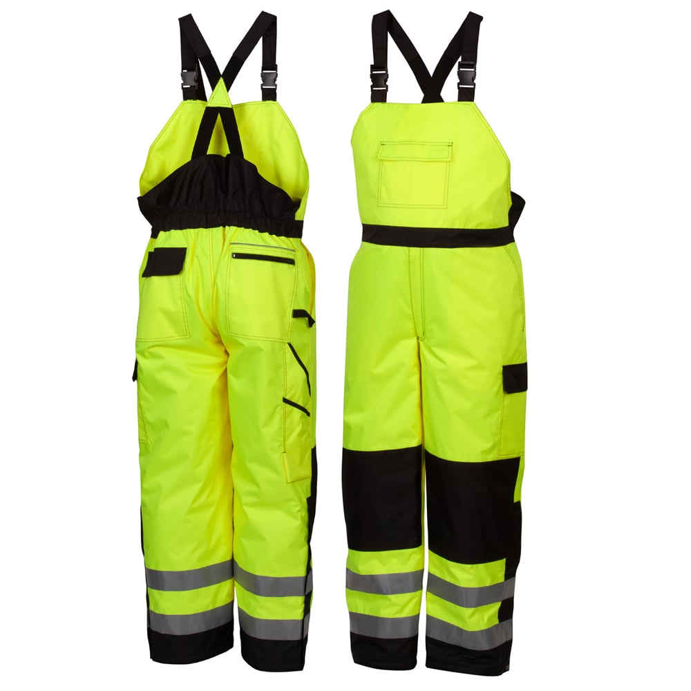 Pyramex RWB46 Series Winter Bib Pants with Quilted Interior Insulation - Gorvex.com