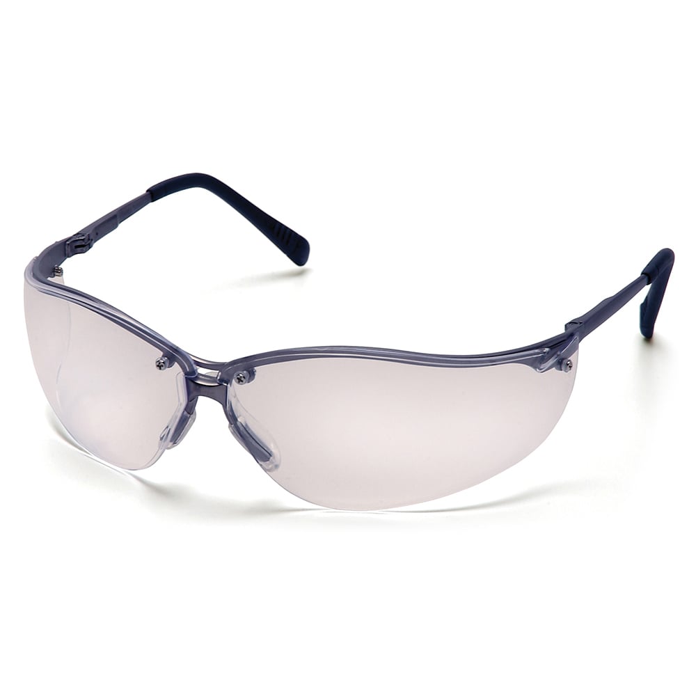 Pyramex V2 - Metal Safety Glasses, Gun Metal Frame, 1 pair - Gorvex.com