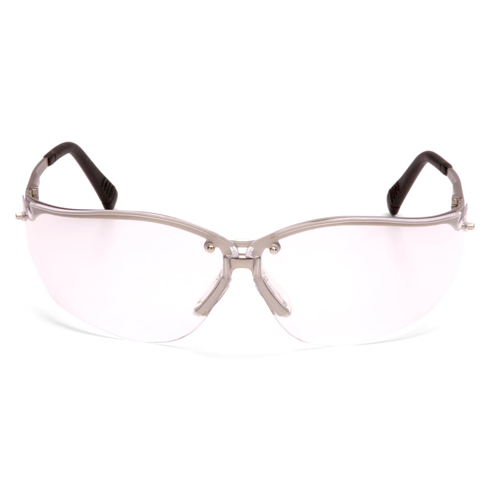 Pyramex V2 - Metal Safety Glasses, Gun Metal Frame, 1 pair - Gorvex.com