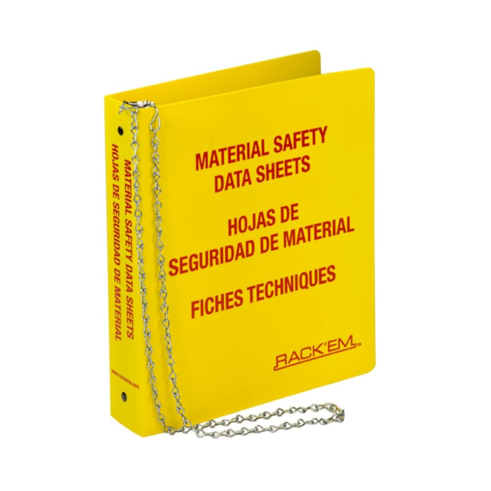 SDS Binder, 3 Language - Gorvex.com